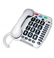 Telefon dla seniorów i osób niedosłyszących z dużymi przyciskami Geemarc AmpliPOWER 50