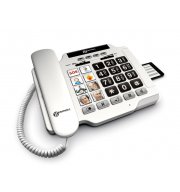 Telefon dla seniorów oraz osób niedosłyszących z fotoprzyciskami Geemarc PhotoPhone 100