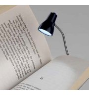 Lampka przypinana do książki Bookchair Little Lamp Biała