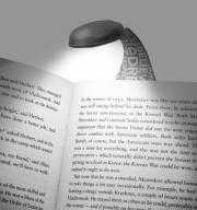 Lampka przypinana do książki Flexilight Orange