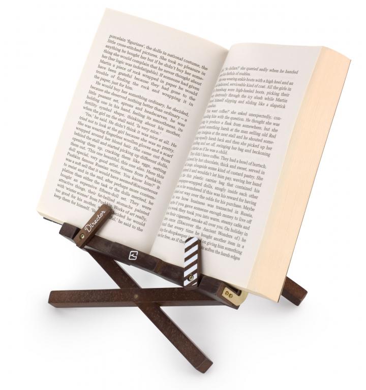 Stojak Do Wygodnego Czytania Książek Stojak na książkę, czytnik i tablet Directors Bookchair White - Tercio.pl