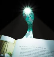 Lampka przypinana do książki Flexilight Llama